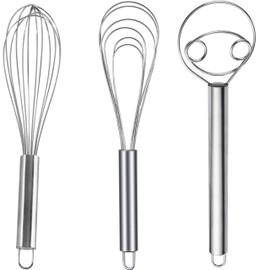 HUFHNWSO Whisk, plastic whisk, dishwasher-safe, length 30 cm, whisk