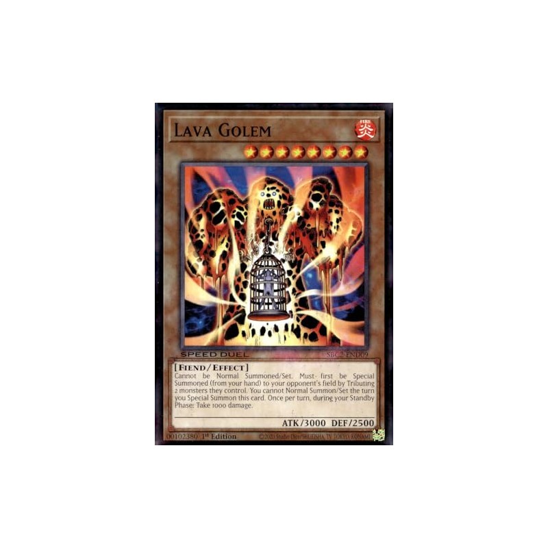 Lava Golem - SBC2-END09 - Common - 1st Edition