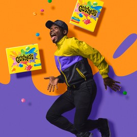 Gushers Fruit Flavored Snacks Variety Pack, Tropical and Strawberry Flavors, 6 Ct, 4.8 oz