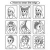 ByouByou Mullet Wigs for Men 80s Costumes Fancy Party Accessory