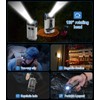 BORUIT V30 Compact LED Flashlight - 365nm UV, Red/Green Light,