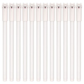 sencoo Girl Cute Pens Blue Ink Kawaii Pen Cute Cat Pen 0.5 mm Pens for School Office Supplies (Blue)