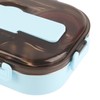 Stainless Steel Lunch Box Food Grade Safe 4 Compartments Portable