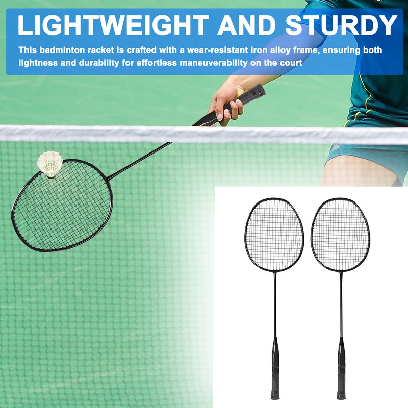 Training Badminton Racket Shuttlecock Set Physical Education Exercise Sports Equipment