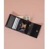 SecretDoor Trifold Wallet, Mini Wallet, Small, Card, Box Coin, Bill