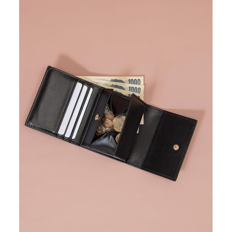 SecretDoor Trifold Wallet, Mini Wallet, Small, Card, Box Coin, Bill