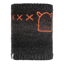 Buff - Scaldacollo a Maglia, per Bambini, Motivo: Monster Jolly Jnr, Nero, Taglia Unica