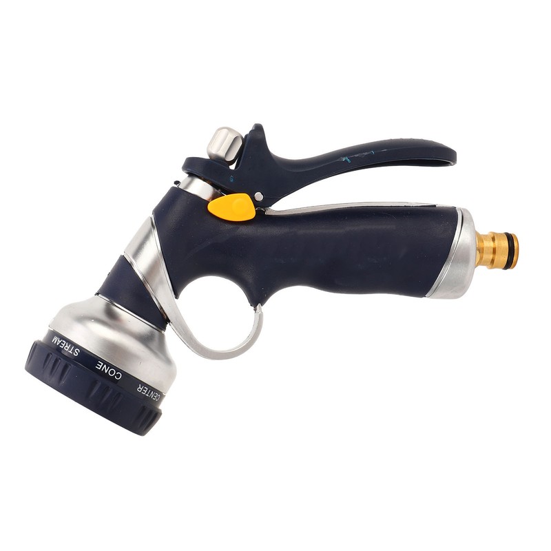 Garden Hose Nozzle 5 Adjustable Spray Pattern with Flow Control