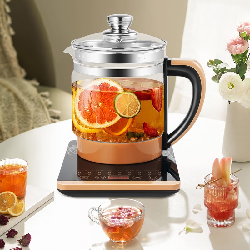 1.8 L Electric Glass Kettle Multifunctional Electric Kettles for Boiling