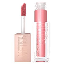 Maybelline New York Glossy Lip Gloss for Fuller Looking Lips, Moisturising, With hyaluronic Acid, Lifter Gloss, Colour: No. 004 Silk (Pink) 1 x 5.4 ml.
