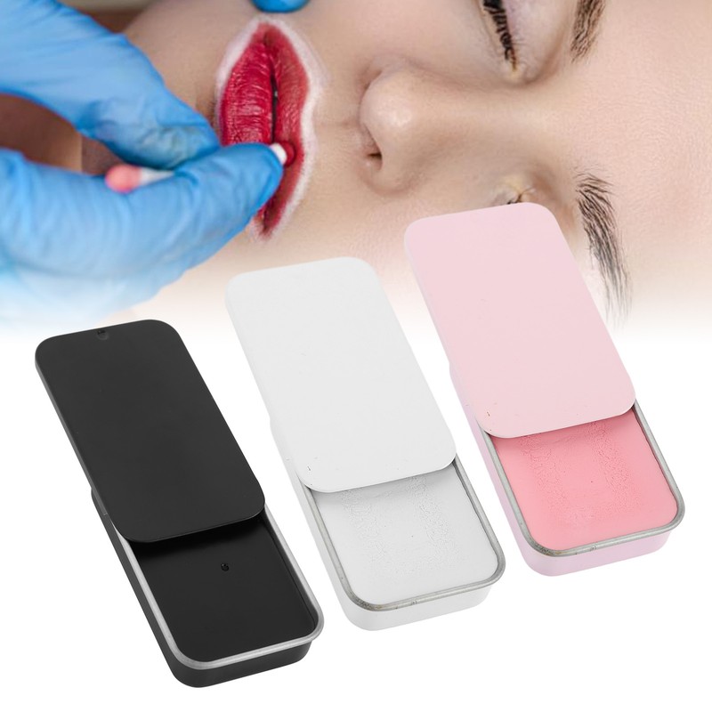 3Pcs Eyebrow Paste Mapping Brow Paste Washable Skin Friendly Brow