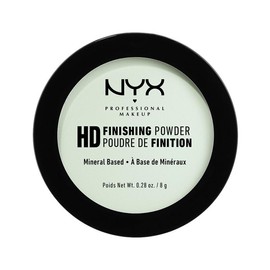 NYX Professional Makeup HD Finishing Powder, Pressed Setting Powder, NYX Professional Makeup - Color: Mint Green