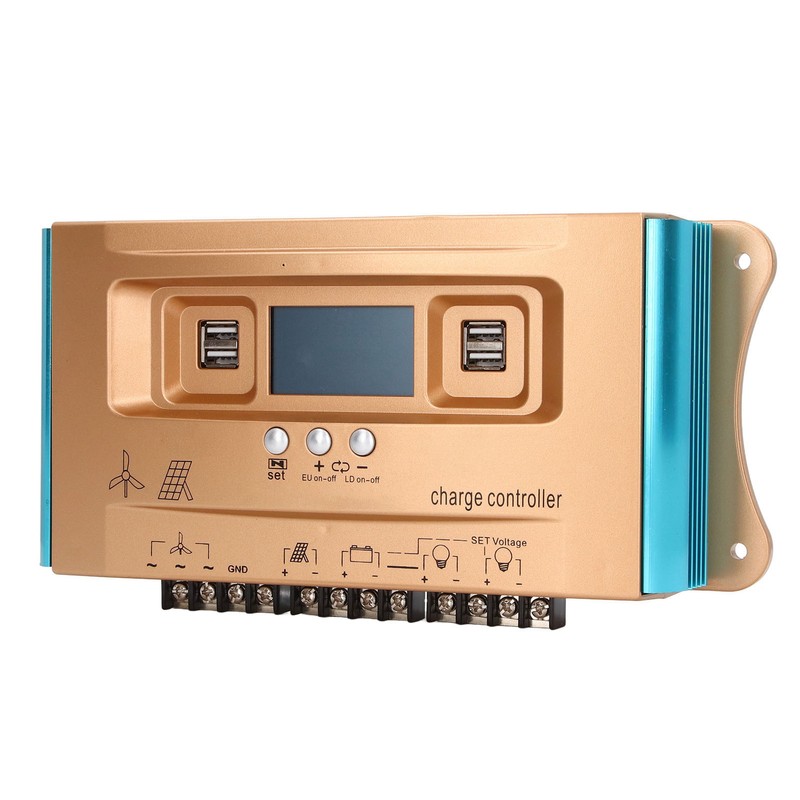 Solar Charge Controller MPPT Overcharge Protection Solar Charge Regulator for