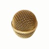 Mesh Microphone Grille For Shure SM58 565SD LC Microphone,Copper Plated