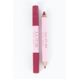 Pink Lily Beauty Double Bloom Dual Lipstick & Lip Liner - Pink Sorbet FINAL SALE