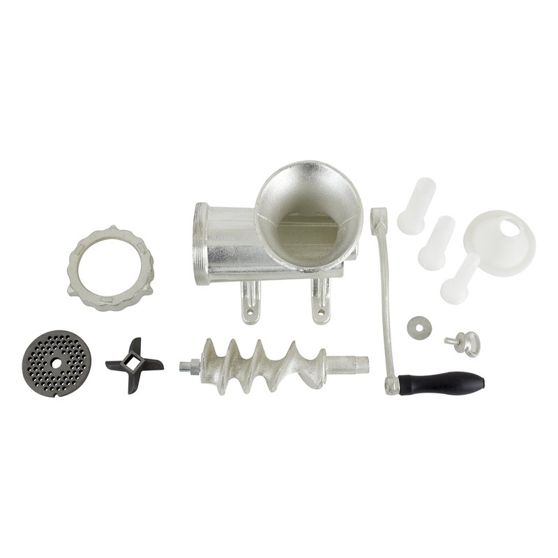 Chard HG-22 Meat Hand Grinder, No. 22, Silver