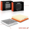 A-Premium 2-PC Engine & Cabin Air Filter with Activated Carbon
