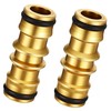 Brass Double Male Hose Connector, External Thread Hose Connectors, Double