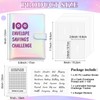 Resurhang 100 Envelope Savings Challenge Kit Challenge Binder A5 Money