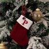 Christmas Stocking – Green A-Z Letter Hanging Christmas Stockings, Christmas