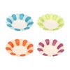 Qcwwy DIY Petal Paper Bowls, Cute Flower Cups, Stackable, 50pcs,