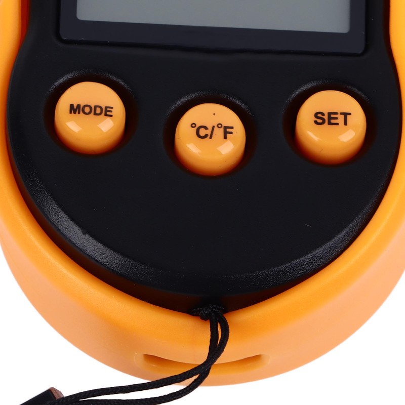 Digital Anemometer LCD Screen Handheld Wind Speed Meter Wind Temperature