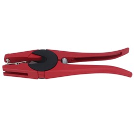 100 Sets Livestock Ear Tag Kit for Prevent Livestock Theft, for Cattle Horse Sheep (Green Ear Tag with Red Pliers with 2 Ear Tag)