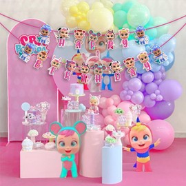 Seyal® Cri Babes Happy Birthday Banner