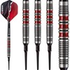 RUTHLESS Red Falcon Soft Tip Tungsten Darts Set, Red, 18g