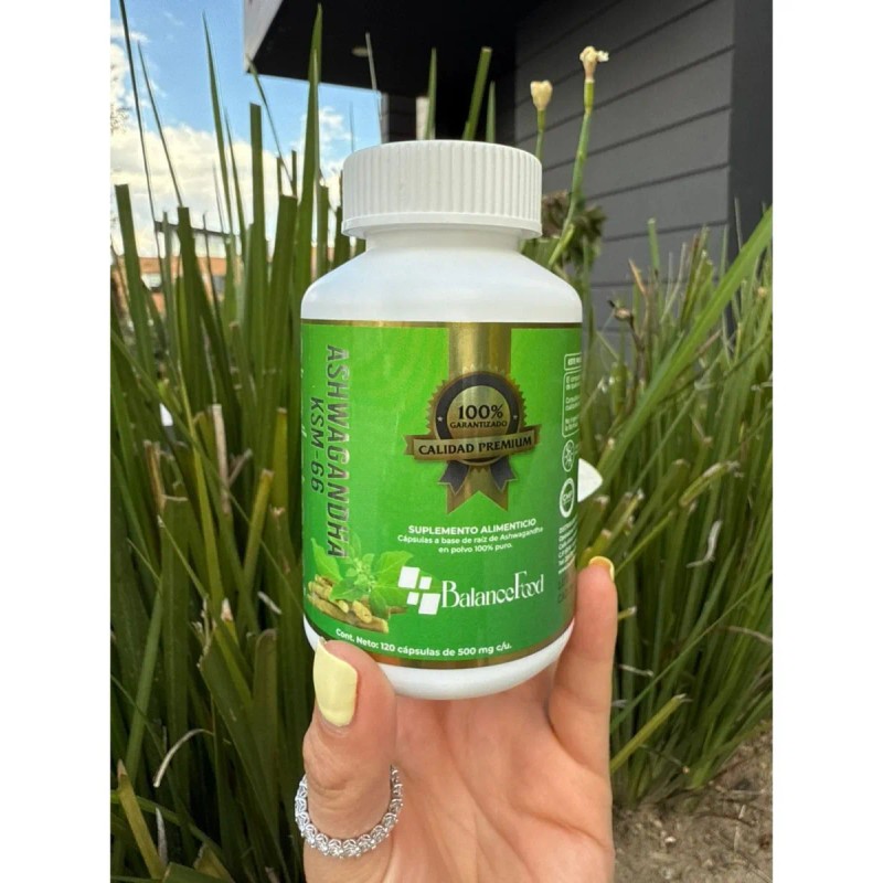 Revitalife Ksm66 Manejo Del Estres 120 Capsulas Ashawagandha