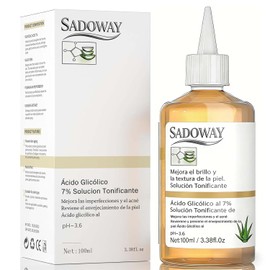 Ácido Glicólico 7% Toning Solución: 100ml Exfolia Rejuvenecimiento Tonificante Para Manchas Y Acné - Acid glicolico tónico reafirmante tonificante y facial para piel grasa despigmentante