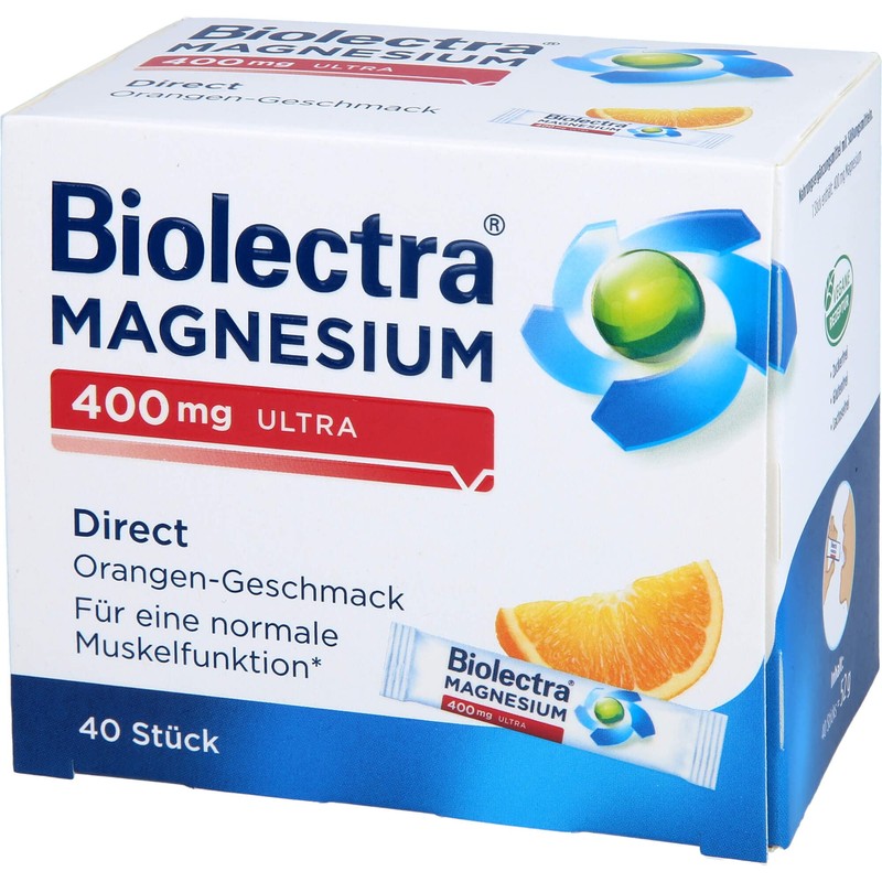 Biolectra 400 mg Direct Sticks Orange Pack of 40
