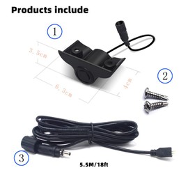 Vehicle External Installation Parking Sensor Kit Reverse parktronic Ultrasonic can be Pasted Without Opening Holes Detection for Truck Van