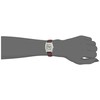 Arias WW20029A Women's Analog Wristwatch, Waterproof, Leather Strap, White, Dial,