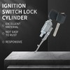 Ignition switch lock cylinder with key, Compatible with Honda Accord,