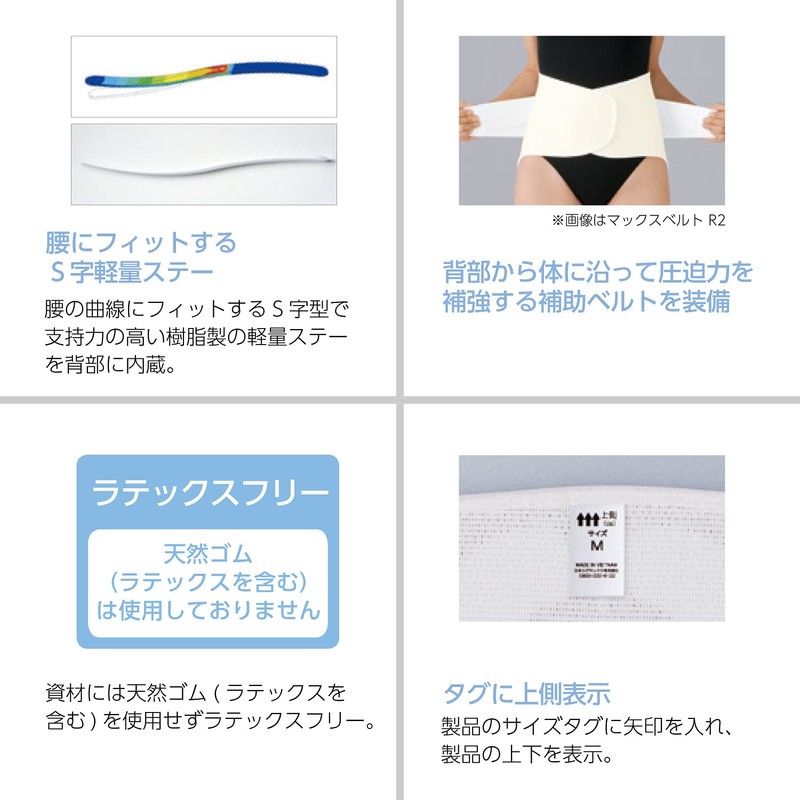 Max Belt Me2 322202 (M) Lower Back Pain Belt, Corset,
