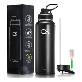 Termo De Acero Doble Pared Inoxidable Con Fría/caliente 40oz