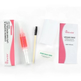 Eyebrow Shaper Wax Kit for Women Eyebrow Facial At-Home Hair Removal Waxing Pen