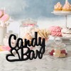 HOECMRHP Candy Bar Decoration, Decorative Lettering Candybar Table Ornament for