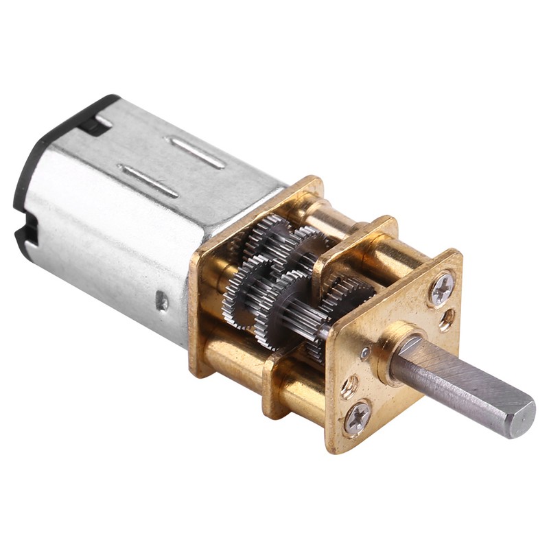 DC 6V Speed Reduction Gear Motor with Full Metal Gearbox