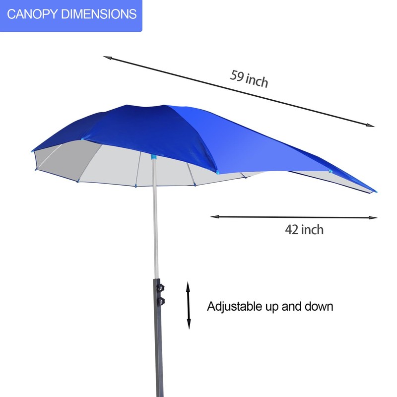 Sun Shade Canopy for Mobility Scooters， Rain Convertible Top Accessory