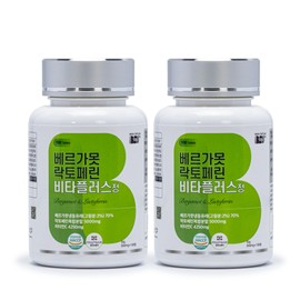 Baekse Food BSF Bergamot Lactoferrin Vita Plus Tablets 500mg x 100 tablets 500mg x 100 tablets 2 bottles / 백세식품 BSF 베르가못 락토페린 비타플러스정 500mg x 100정 500mg x 100정  2병
