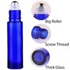 inice inice 24 Pack,10ml Roller Bottles for Essential Oils Cobalt