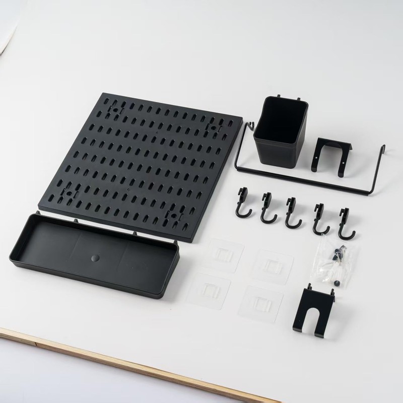 TIANNLINPY Black Pegboard Hooks Strong Load Capacity Stylish Design Durable