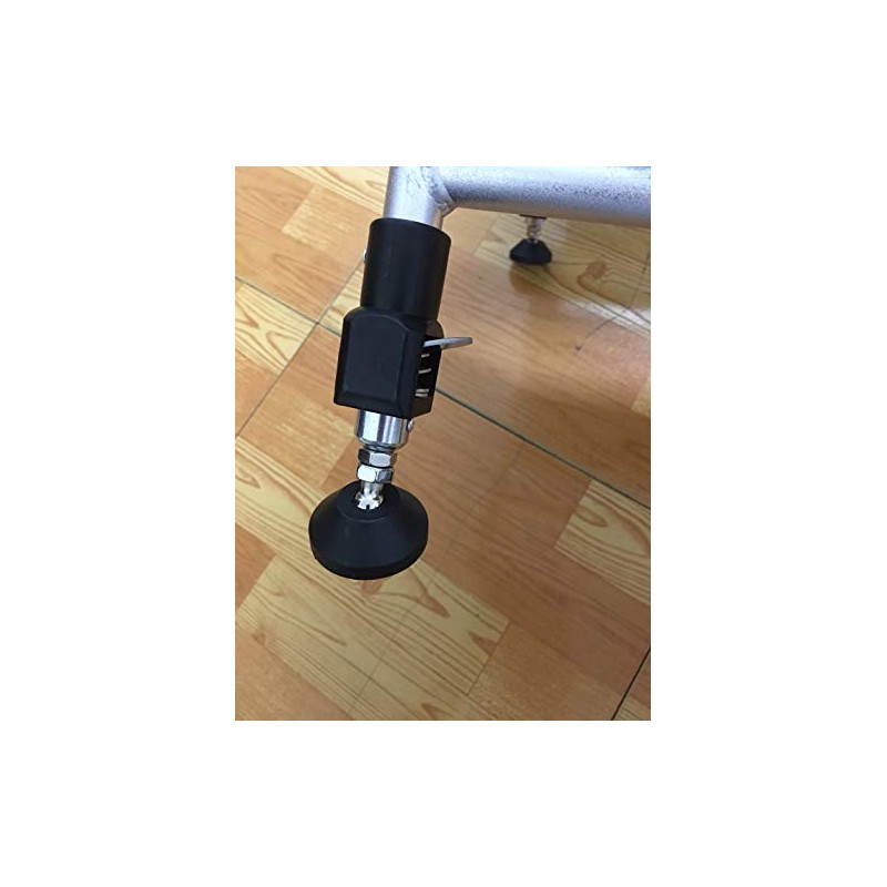 Niveladores de pies giratorios, 6 niveladores de patas M8 ajustables,