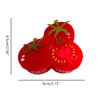 Novelty Tomato Claw Clip,Funny Acetate Claw Clip for Women,Fashion Hair