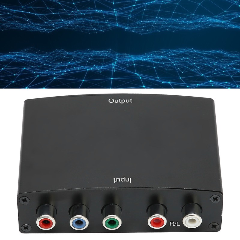 YPBPR to High Definition Multimedia Interface Converter Video Audio 1080P
