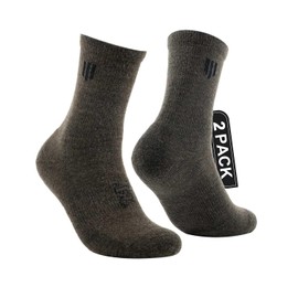 Juclise Alpaca Wool Micro Crew Hiking Socks Midweight Moisture Wicking Anti-blister Cushioned