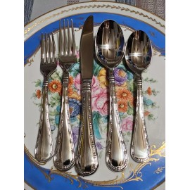 Yamazaki Grandin 18/8 stainless steel 5pc place setting