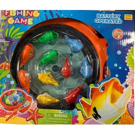GAME Fishing Game - Battery Operated Go Fishing  Action Interactive Kids Toy